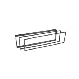 Adaptateur de façade 1-din citroën c2 / c3 / peugeot 307 / 1007 noir
