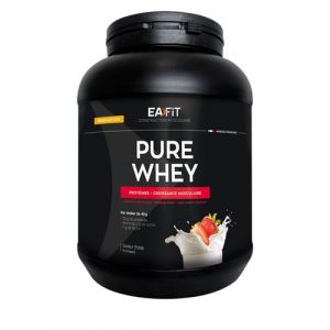 EAFiT Construction Musculaire Pure Whey - Protéine poudre - 750 g