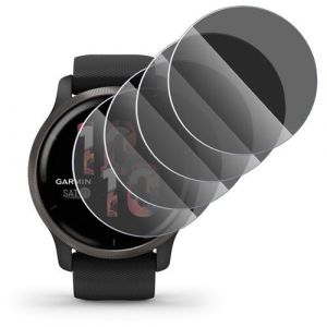 Protection Anti-Espion en Verre Fl&eacute;xible pour Montre Connect&eacute;e Garmin v&iacute;voactive 5 (Pack x4)