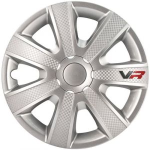 AutoStyle enjoliveurs VR 16 pouces ABS argent lot de 4