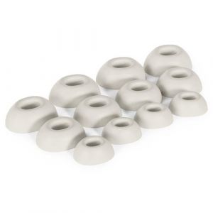 12 x &Eacute;couteurs en Silicone Embouts d'oreilles pour Bose QuietComfort II & Ultra Casque &Eacute;couteurs en Blanc