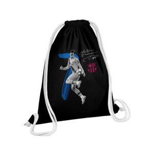 Fabulous Sac de Gym en Coton Noir Antoine Griezmann 12 Litres