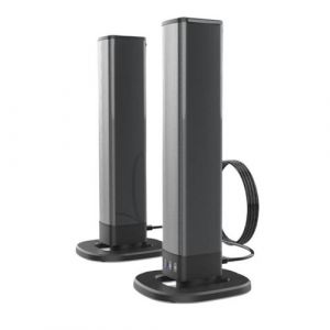 Brightake Barres de son,Bluetooth connectable, amovible et s&eacute;parable, 4X 5W, r&eacute;cepteur Bluetooth v5.0, module hi-fi, noir