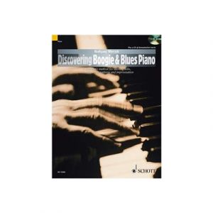Méthode Piano -Wolfgang Wierzyk Discovering Boogie & Blues Piano(+CD)