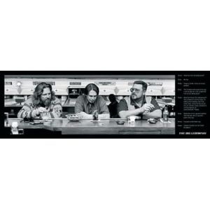 POSTER THE BIG LEBOWSKI avec l 30 cm x 91,5 cm