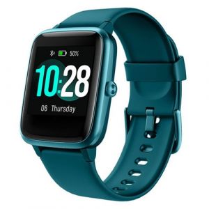 Montre Connectée Femmes, IP68Etanche Bracelet Connecté Cardio Podometre Smartwatch Sport Fitness Tracker d'Activité Contrôle de la pour Android iPhone Vert