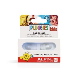 Alpine Pluggies Kids Protection Auditive pour enfants Blanc