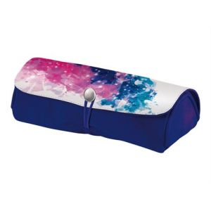 Herlitz pencil pouch roll Color Splash Pink - Trousse - nylon, polyur&eacute;thane