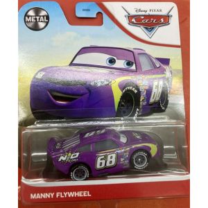 Mattel - Disney Pixar Cars - Voiture en métal 1:55 - Die Cast Cars - Manny Flywheel
