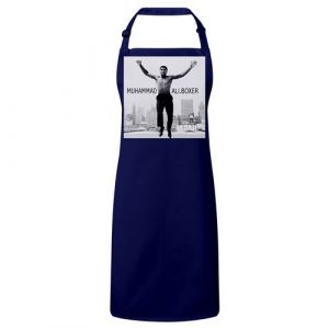 Fabulous Tablier Cuisine Premium Navy Mohamed Ali Boxer De Legendes
