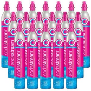 Lot de 18 cylindres de gaz co2 60l quick connect pour machine à gazéifier Sodastream 18 x cylindre quick connect