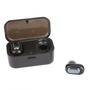 Ecouteurs Bluetooth HIFI Sans Fil Sport Stéréo Rose Version 5.0 Noir YONIS