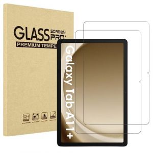 Verre Tremp&eacute; pour Samsung Galaxy Tab A11 PLUS [Pack 2] Film Protection Ecran Resistant [Lot de 2] Vitre Protecteur Anti Rayure Phonillico