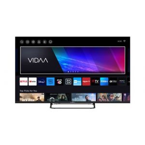 Smart Tech TV LED 4K UHD 43 Pouces (109cm) 43UV01V Smart TV VIDAA - Molotov, Netflix, Prime Video, Disney+, Youtube, Plex - 3xHDMI - 2xUSB - Mode Hotel