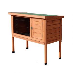 Dennis Clapier En Bois Pour Lapin Et Cochon D'Inde