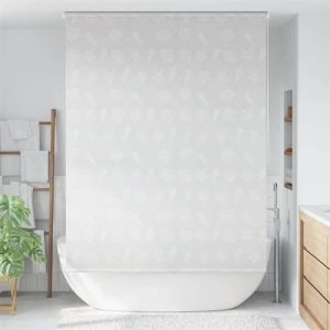 vidaXL Store Roulant de Douche 140x240 cm &Eacute;toile de Mer Rideaux de Douche 142862