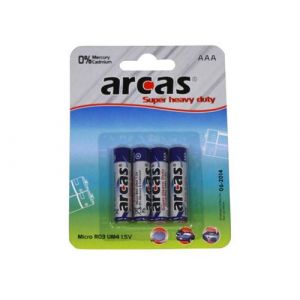 Pack De 4 Piles Arcas R03 Micro Aaa