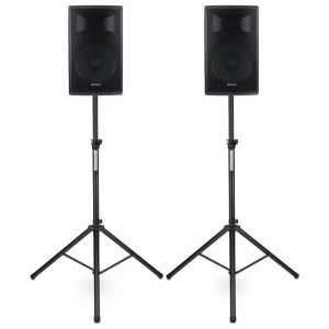 Pronomic E-212 MA 12 haut-parleur actif 500 Watt statif set