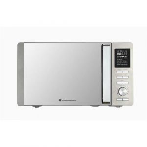 Micro-ondes combiné - CONTINENTAL EDISON - CEMO25SG13S3 - Silver - 25 L - Porte Miroir - 900 W - Grill 1000 W - Convection 1000 W