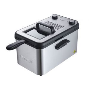 Brandt FRI4200 - Friteuse - 4.2 litres - 3 kWatt - acier inoxydable