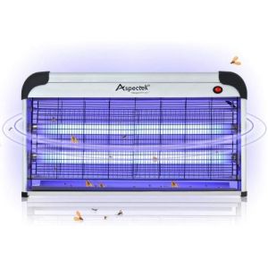 ASPECTEK Lampe UV Tue-Mouches Destructeur d' Insectes Electrique Tue Mouche Electrique Lampe Insecte (40W)