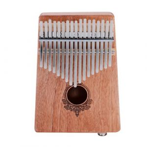 Kalimba Pouce Piano en bois 17 touches avec construction avec micro - Bois bohu