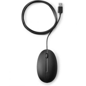 HP 320M - Souris - optique - 3 boutons - filaire - USB - En vrac (pack de 120) - pour HP 245 G9 Notebook, 250 G9 Notebook, 255 G9 Notebook