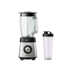 Philips Series 5000 HR3573 - Bol mixeur blender - 2 litres - 1 kWatt - métallique