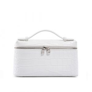 Femmes petit Sac port&eacute; main en cuir v&eacute;ritable sac de t&eacute;l&eacute;phone Mini Sac port&eacute; main blanc