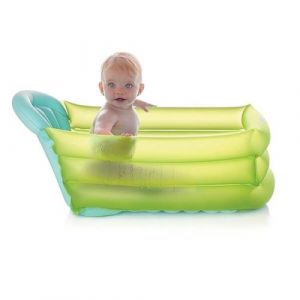 Baignoire en plastique gonflable lime - jane