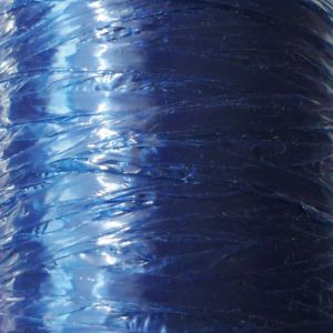 Raphia synthétique bleu roy (foncé) 125 g - graine créative