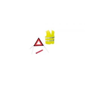 Kit sécurité voiture homologué gilet et triangle de signalisation
