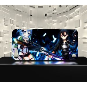 Coque compatible pour Ipod TOUCH 7 Sword Art Online SAO Kirito Sinon 16