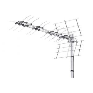 Triax UNIX 52 - Antenne - TV - 14.5 dBi, 14 dBi (pour 602 MHz), 13,1 dBi (pour 694 MHz), 12,3 dBi (pour 474 MHz) - extérieur