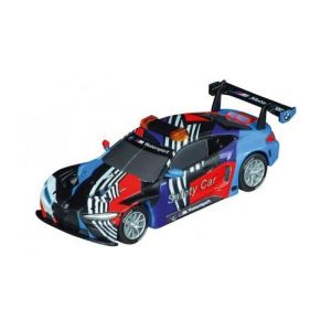 Carrera go - bmw m4 gt3 safety car avec gyrophare - voiture securite circuit de course 1:43 - set accessoire et carte