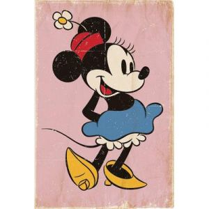 Poster Minnie R‚tro + un poster surprise en cadeau!