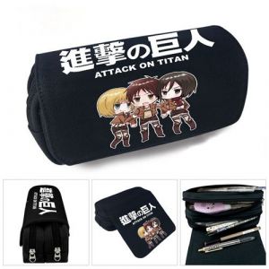 Trousse - Attack on Titan -2 compartiments- Multicolore (20x10x7.5cm) #32