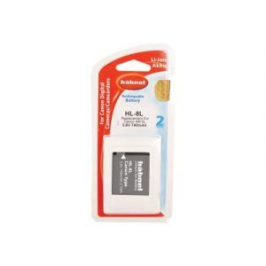 H&auml;hnel HL-8L - Batterie - Li-Ion - 740 mAh - pour Canon CB-2LA, 2LAE; PowerShot A2200, A3000 IS, A3100 IS, A3150 IS, A3200 IS, A3300 IS