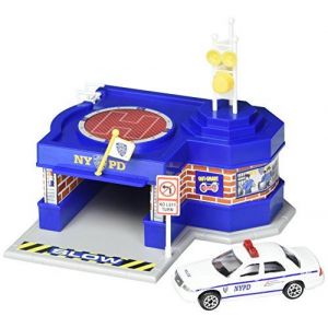 Daron NYPD Mini poste de police avec 1 véhicule