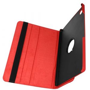 Housse pour Samsung Galaxy Tab A8 10.5 2021 Clapet Support Rotatif 360° Rouge