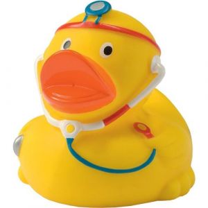 Mbw - Canard de bain medecin docteur - 31026 - jaune