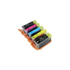 Canon Pack Pgi5 / Cli8 De 5 Cartouches Compatibles