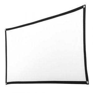 2019 Projecteur Hd 60 Pouces &Eacute;cran 16: 9 Home Cin&eacute;ma Th&eacute;&acirc;tre Projection Screen Portable aloha90