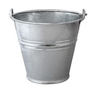 Seau acier galvanis&eacute; &agrave; chaud 10l Guillouard 040121