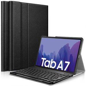 Karylax - Etui de Protection Slim (Noir) + Clavier Bluetooth pour Samsung Galaxy Tab A7 10.3 2020 (SM-T505)