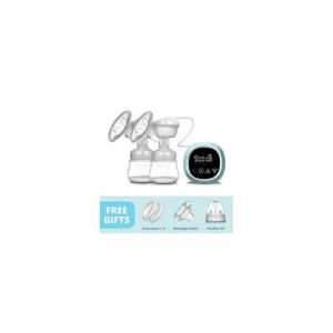 Tire-lait rechargeable &eacute;lectrique lcd &eacute;cran tactile contr&ocirc;le allaitement pompe d'allaitement en plein air facile &agrave; transporter biberon sans bpa