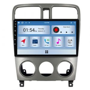 Autoradio RoverOne&reg; Bluetooth CarPlay 2 Din 6Go RAM 128Go ROM pour Subaru Forester SG 2002-2008