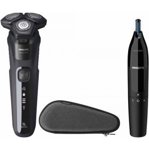 Philips SHAVER Series 5000 S5588 - Rasoir - sans fil - noir piano