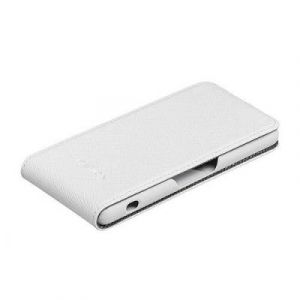 Nevox relino etui en cuir pour sony xperia z1 compact blanc gris