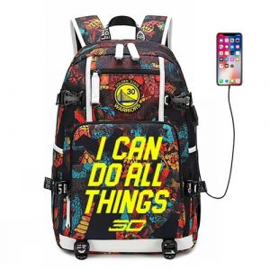 Sac &agrave; Dos NBA Curry pour Gar&ccedil;on (SD3395) 30*15*47 cm Multicolore